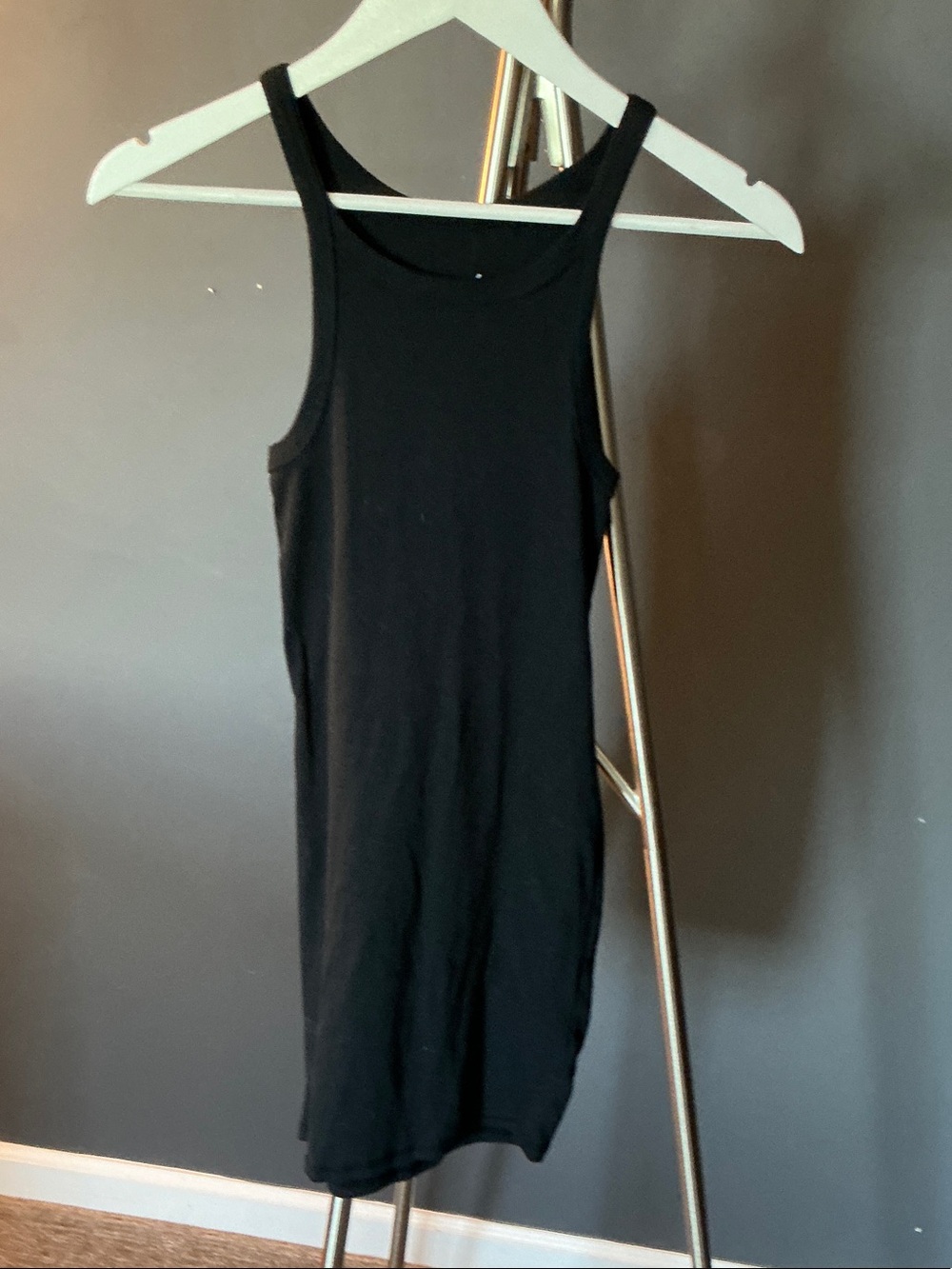 Urban Outfitters Black Mini Tank Dress